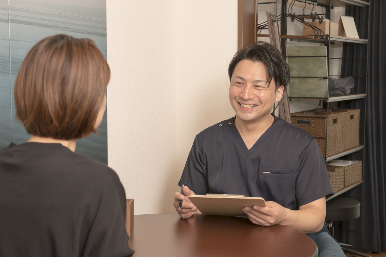 カウンセリングの様子