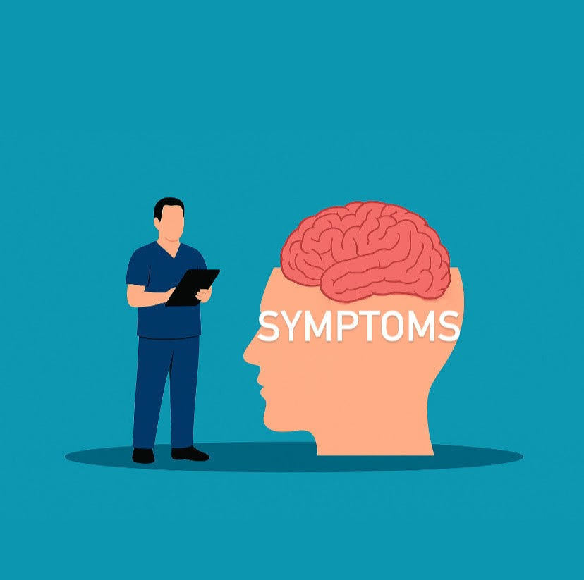 脳と症状の診察イメージ