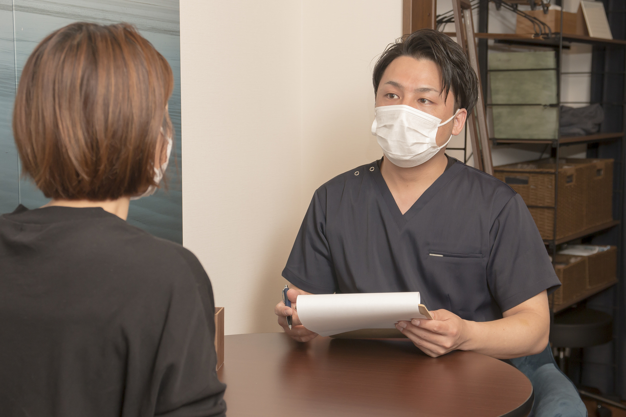 カウンセリングの様子